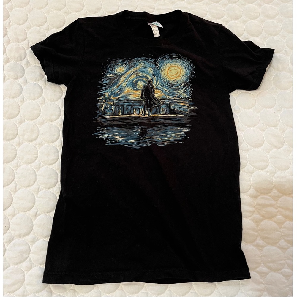 Starry Reichenbach Fall Sherlock Shirt